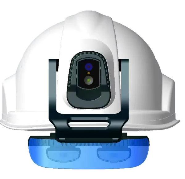 AI-powered smart helmet with augmented reality technology