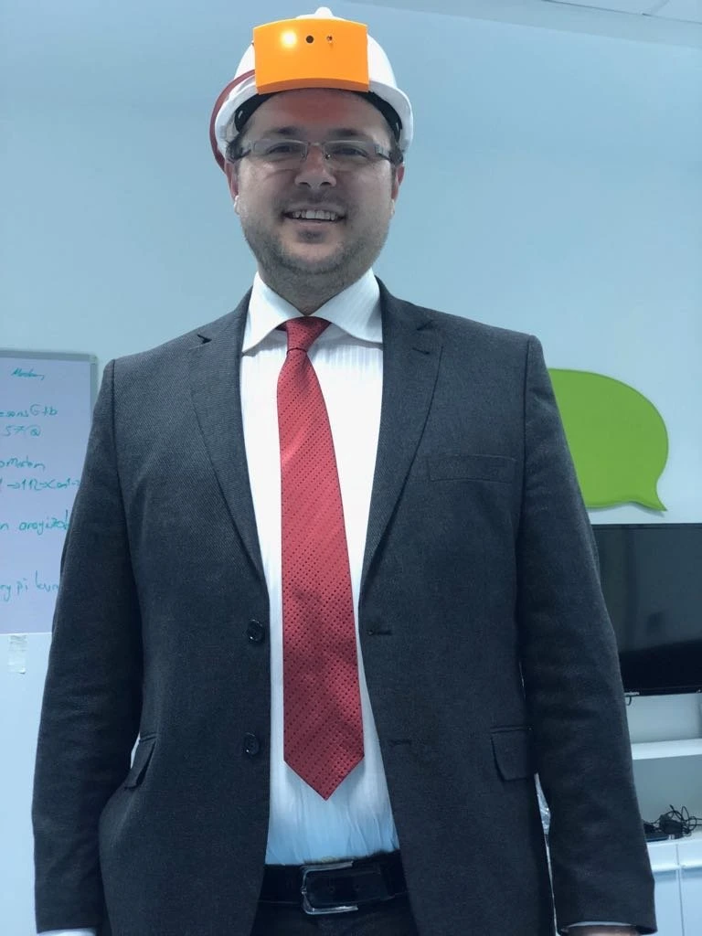 Akıllı baret prototip tanıtımı