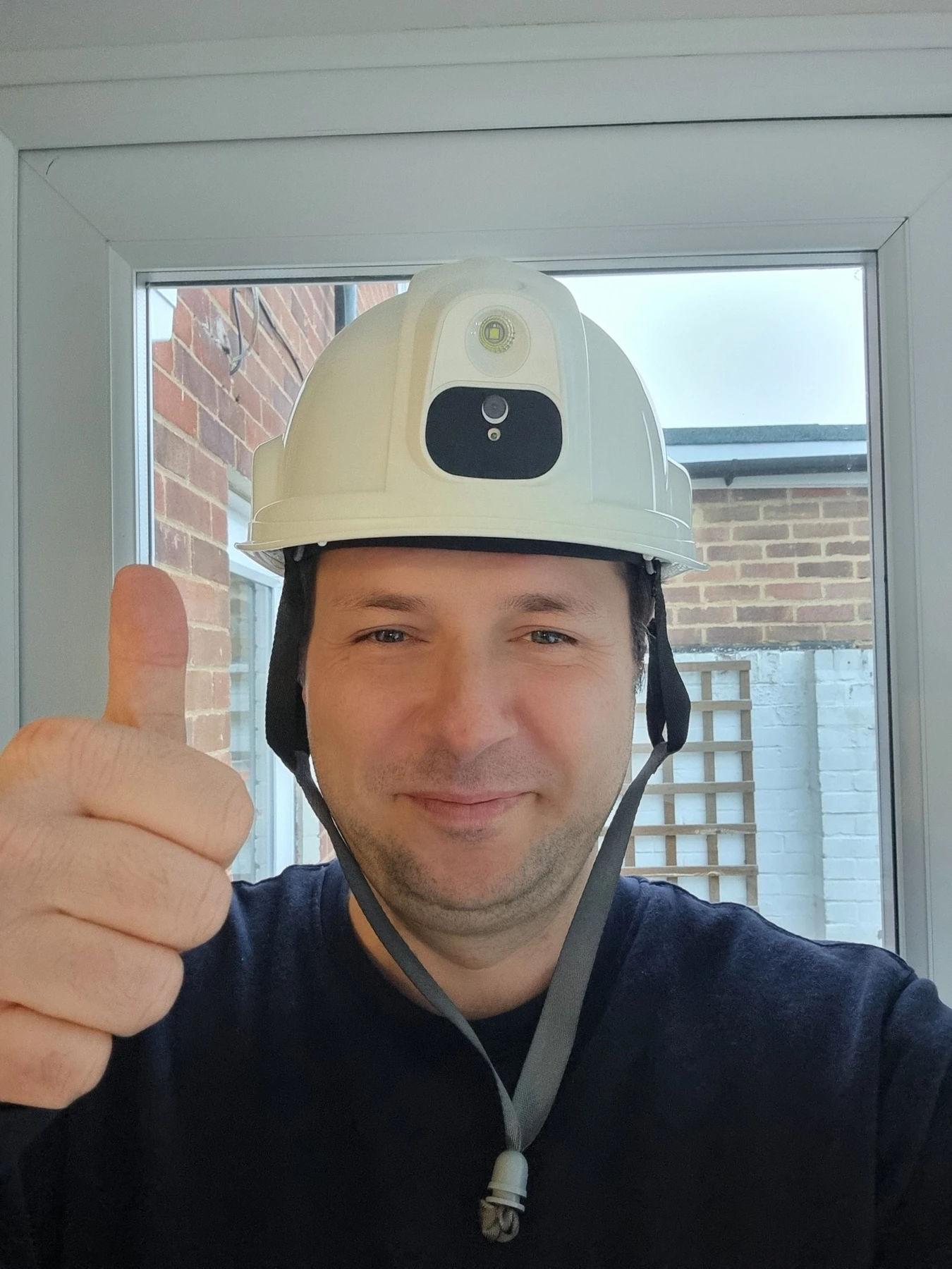 Akıllı baret deneme süreci