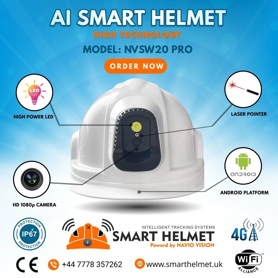 NSW20 Pro akıllı baret sosyal medya paylaşımı