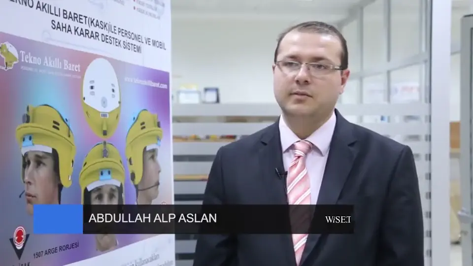 Akıllı baretin teknik donanımı video önizlemesi