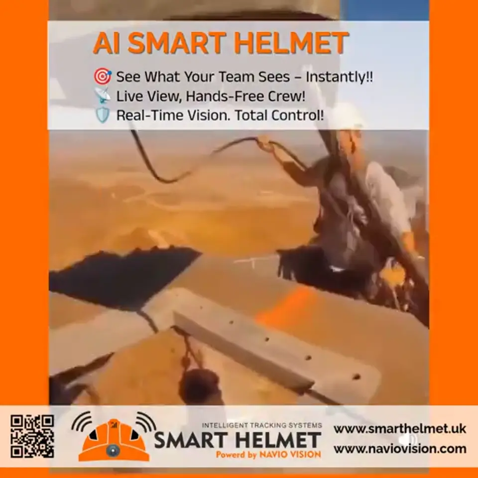 Gerçek zamanlı akıllı baret teknolojisi video önizlemesi